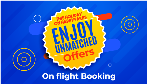 Read more about the article Enjoy Unmatched Ticket Fares This Holiday on Happyfares